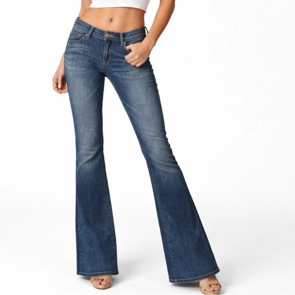 Vintage Citizens of Humanity Ingrid 002 Low Waist Flare Jeans